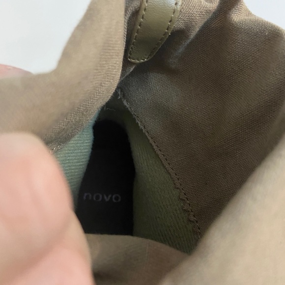 Novo canvas wedge heel boots - Picture 5 of 5